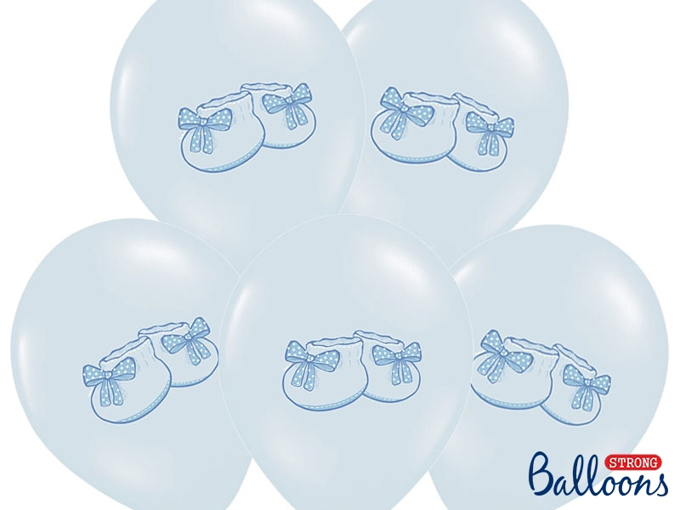 Obrazek Balony Bucik w kolorze Pastel Baby Blue