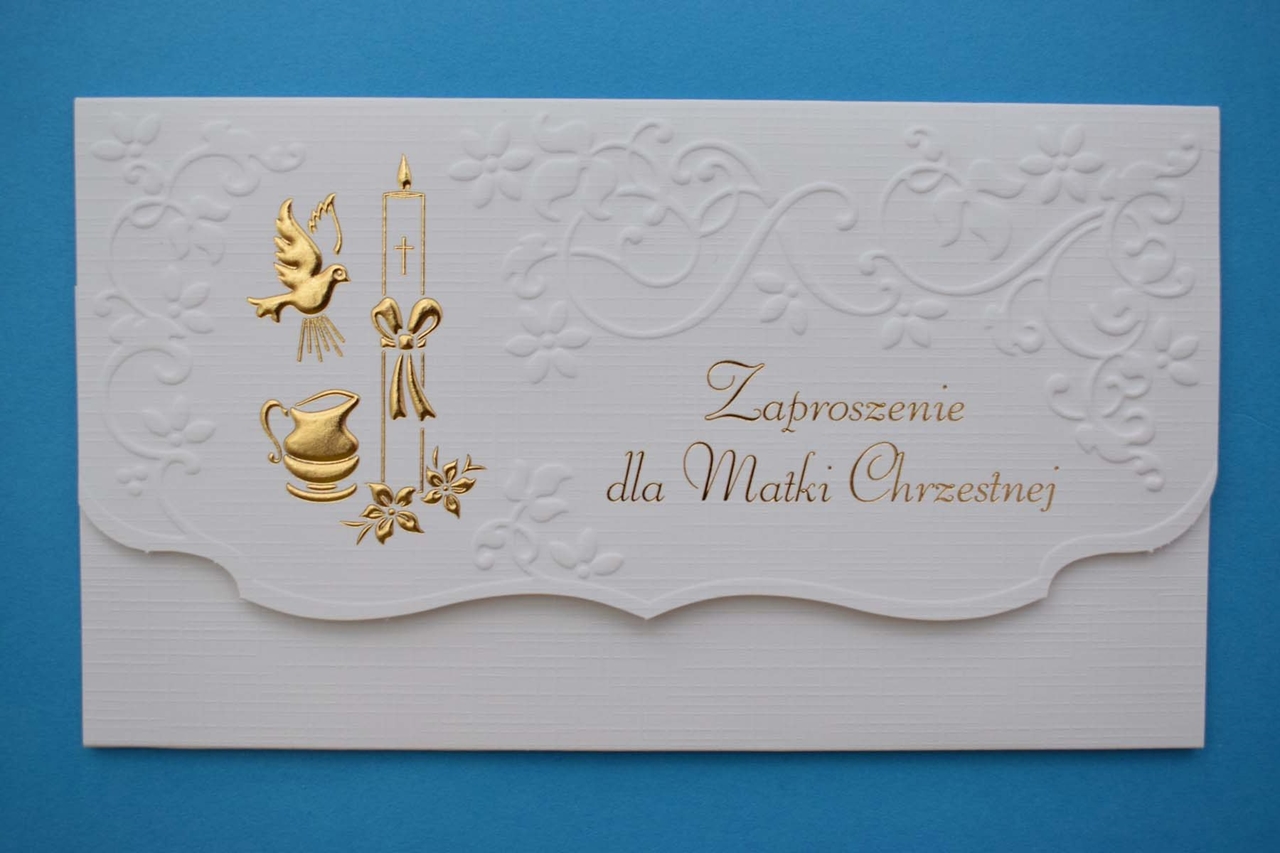 Zaproszenie Dla Matki Chrzestnej Ch 02