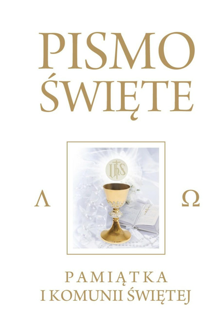 Obrazek Pismo Święte. ST i NT. Pamiątka Pierwszej Komunii Świętej