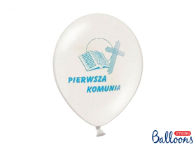 Picture of Balony z błękitnym nadrukiem