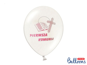 Picture of Balony z różowym nadrukiem