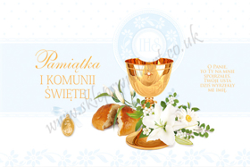 Obrazek Pamiątka Komunii Świętej 123