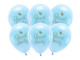Obrazek Balony Chrzest Święty, blue