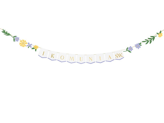 Obrazek Banner I Komunia Św., 300x13 cm